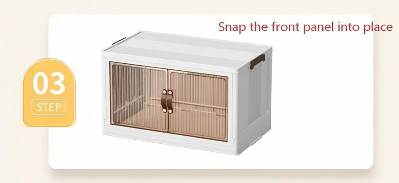 Single-layer Folding Pp Storage Cabinet high quality